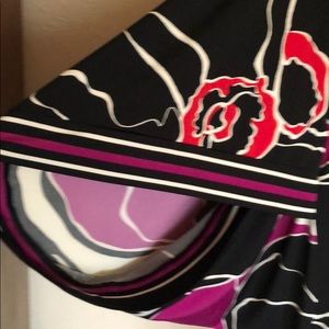 Trina Turk Dresses - Trina Turk Black and Purple Abstract Floral Dress Trina Turk Dresses - Trina Turk Black and Purple Abstract Floral Dress